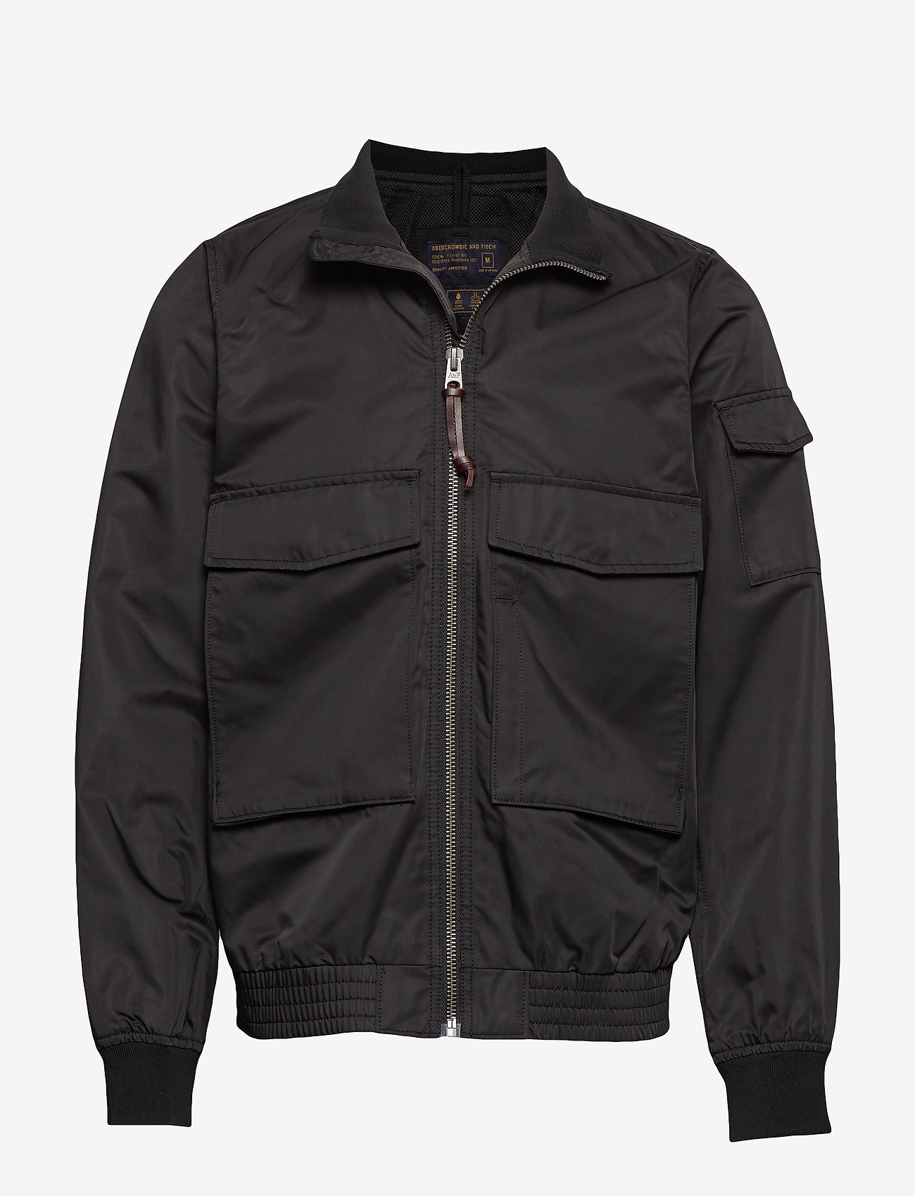 abercrombie and fitch black jacket