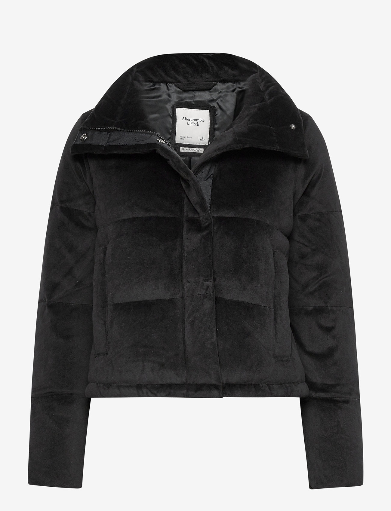 Anf Womens Outerwear (Black Sd/texture 
