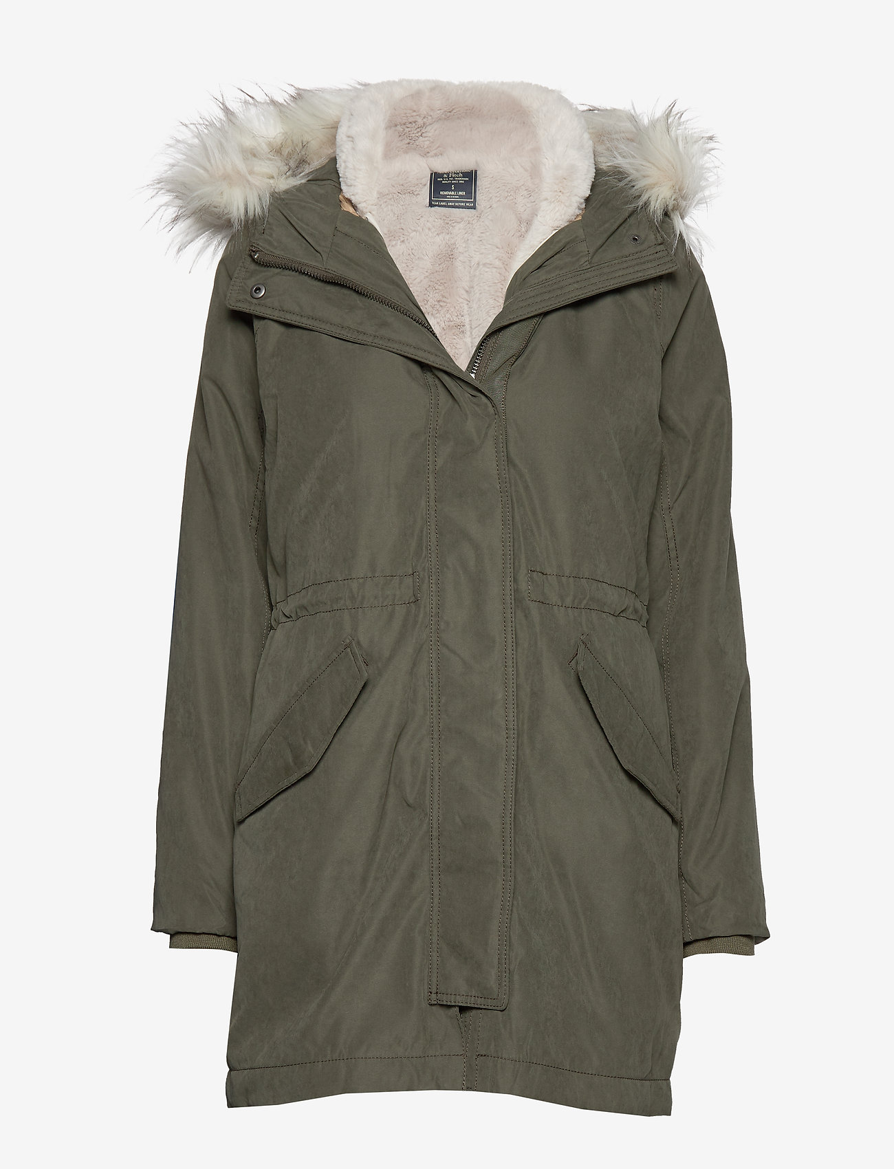 abercrombie and fitch parka jacket