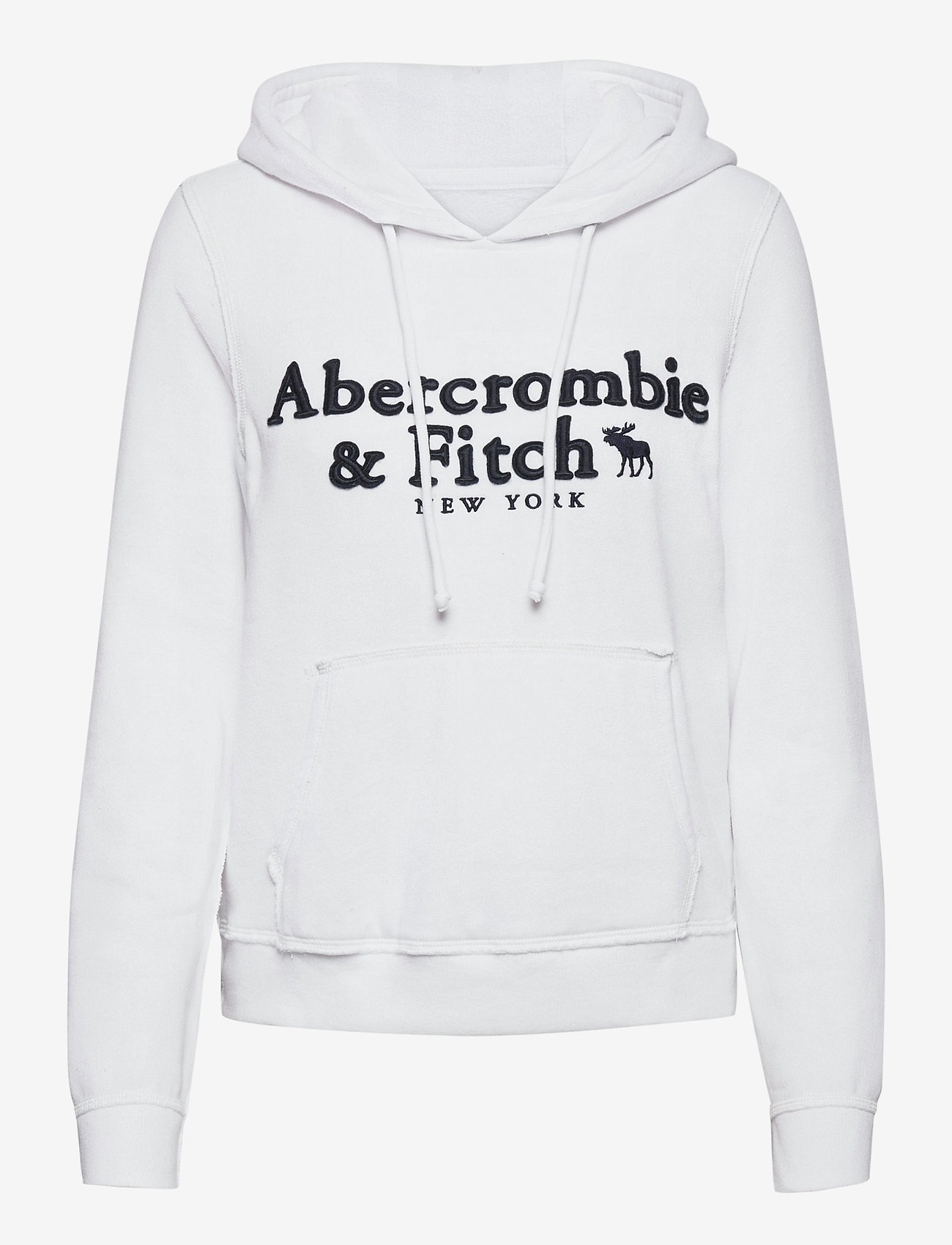 abercrombie hoodie white