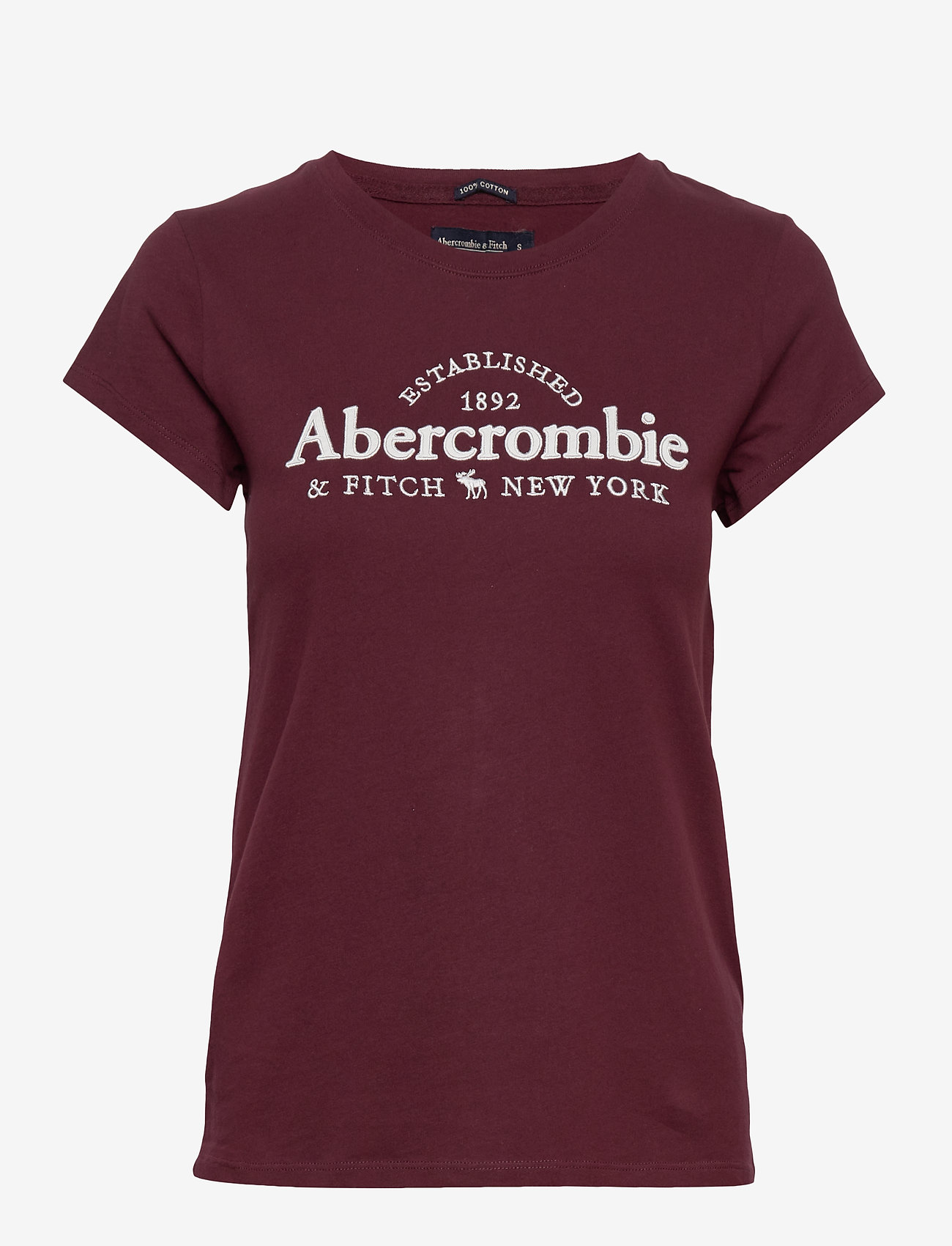 abercrombie and fitch logo t shirt