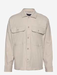 ANF MENS OUTERWEAR - overshirts - natural