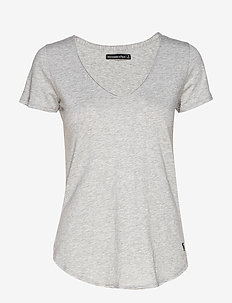 Abercrombie & Fitch | T shirts | Stort utvalg av de seneste Abercrombie & Fitch SLEEVE ICON TEE - T-shirts - grey