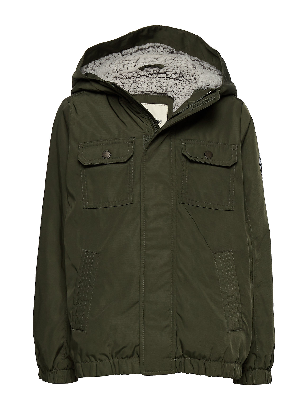 abercrombie and fitch green jacket
