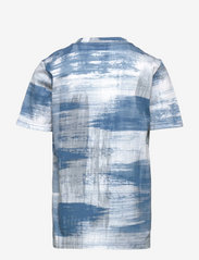 Abercrombie & Fitch - kids BOYS KNITS - t-shirts à manches courtes - blue floral pattern - 1