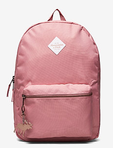 abercrombie pink backpack