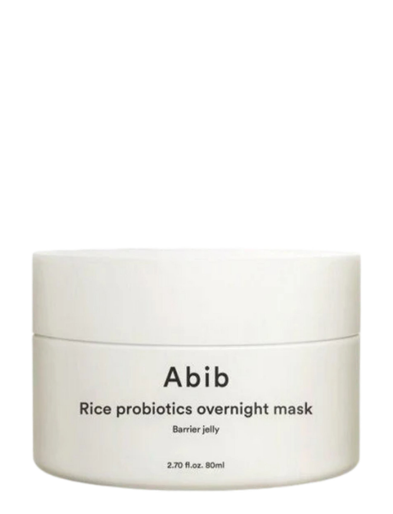 Rice Probiotics Overnight Mask Barrier Jelly Lingerie Night & Loungewear Sleeping Masks Nude Abib