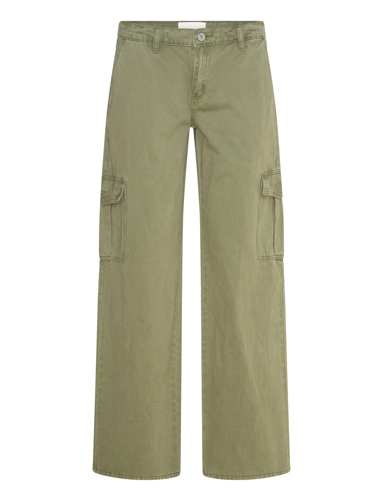ABRAND 99 Low & Wide Cargo Faded Army, W24, Khaki green, Bukser > Cargo-Bukser, Dame