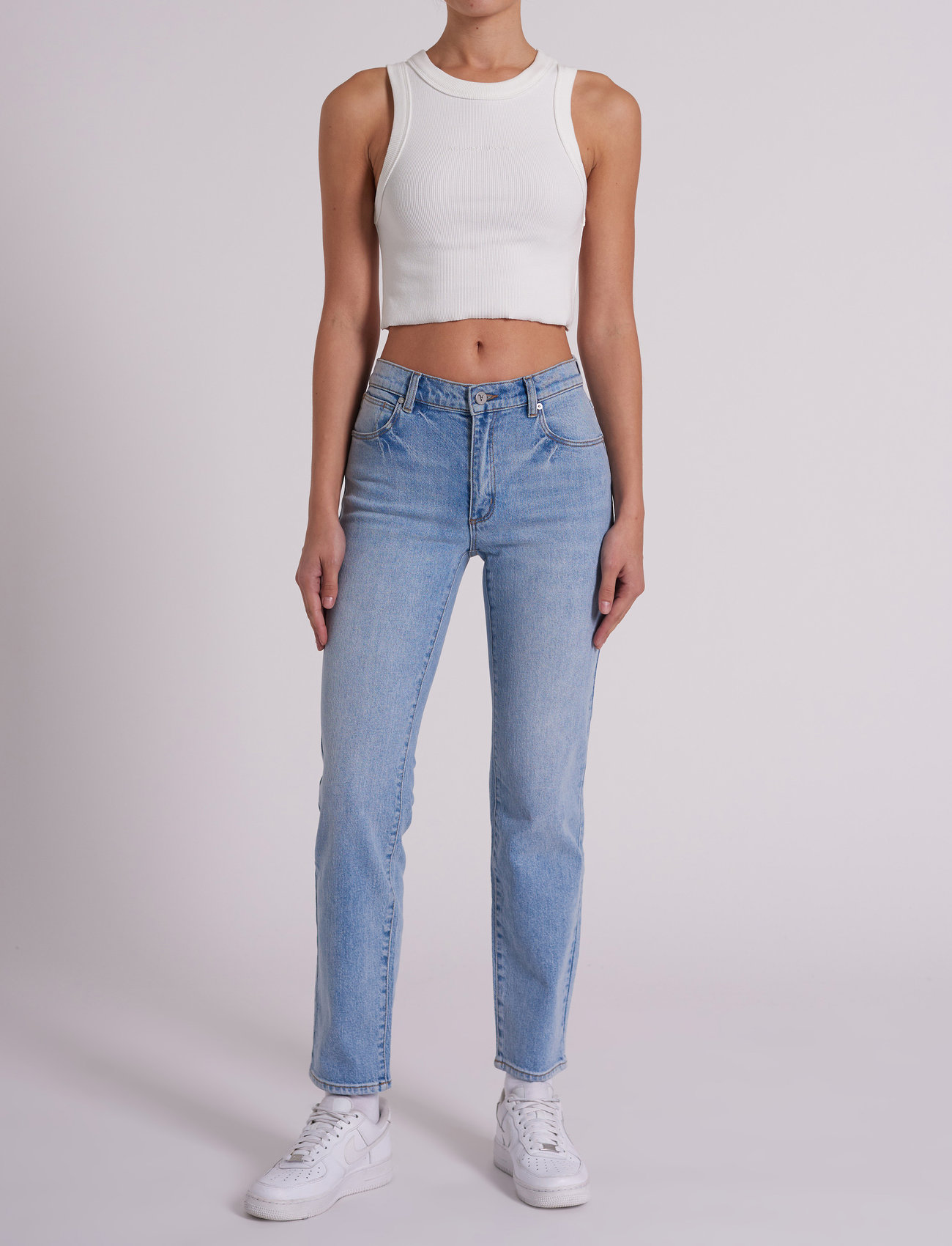 ABRAND 95 Stovepipe Enla Rcy Tall, 25, Blue, Jeans > Skinny, Dame