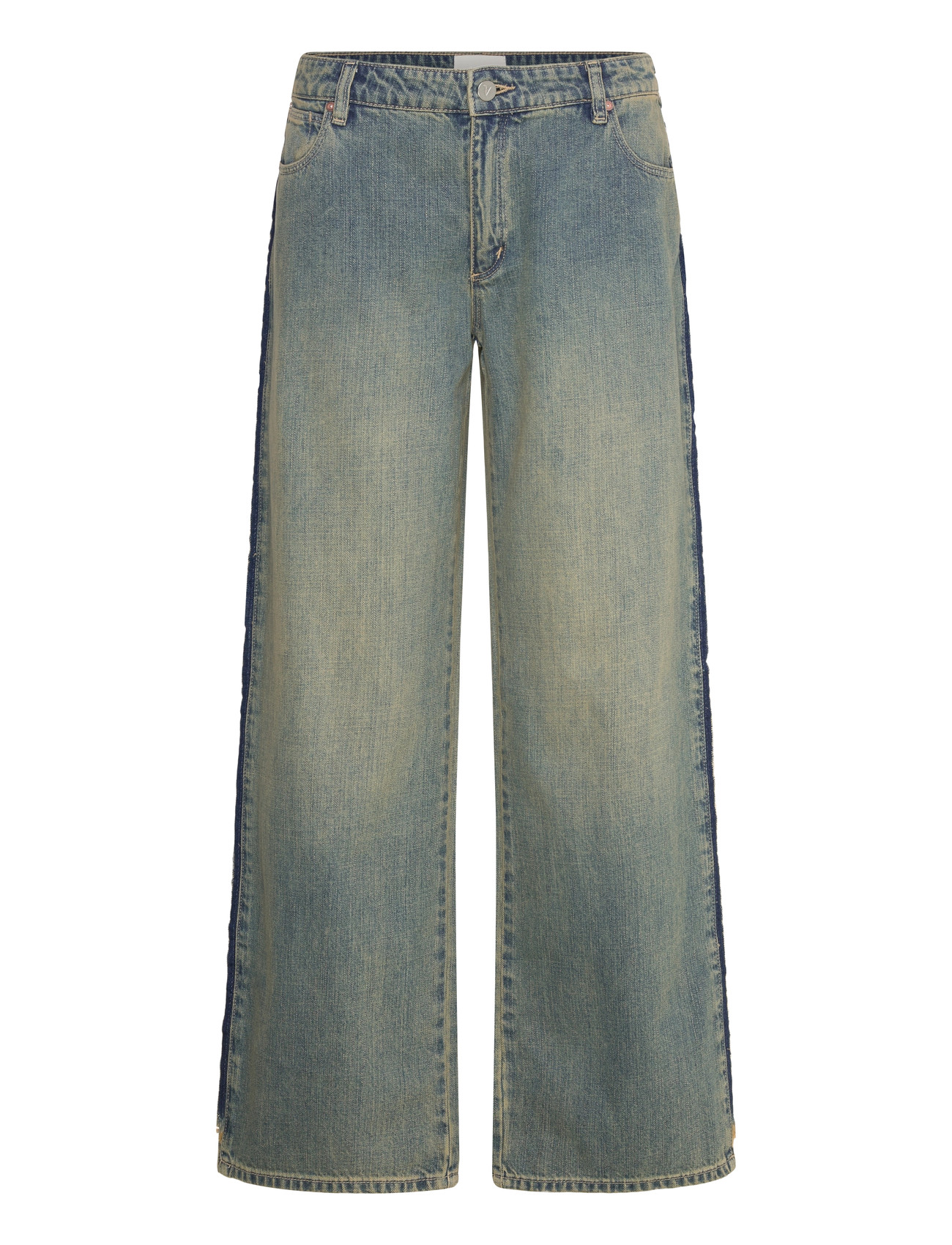 ABRAND 99 Low Baggy Roxie Rawtint Dunkelblau Blau - W30 - Damen