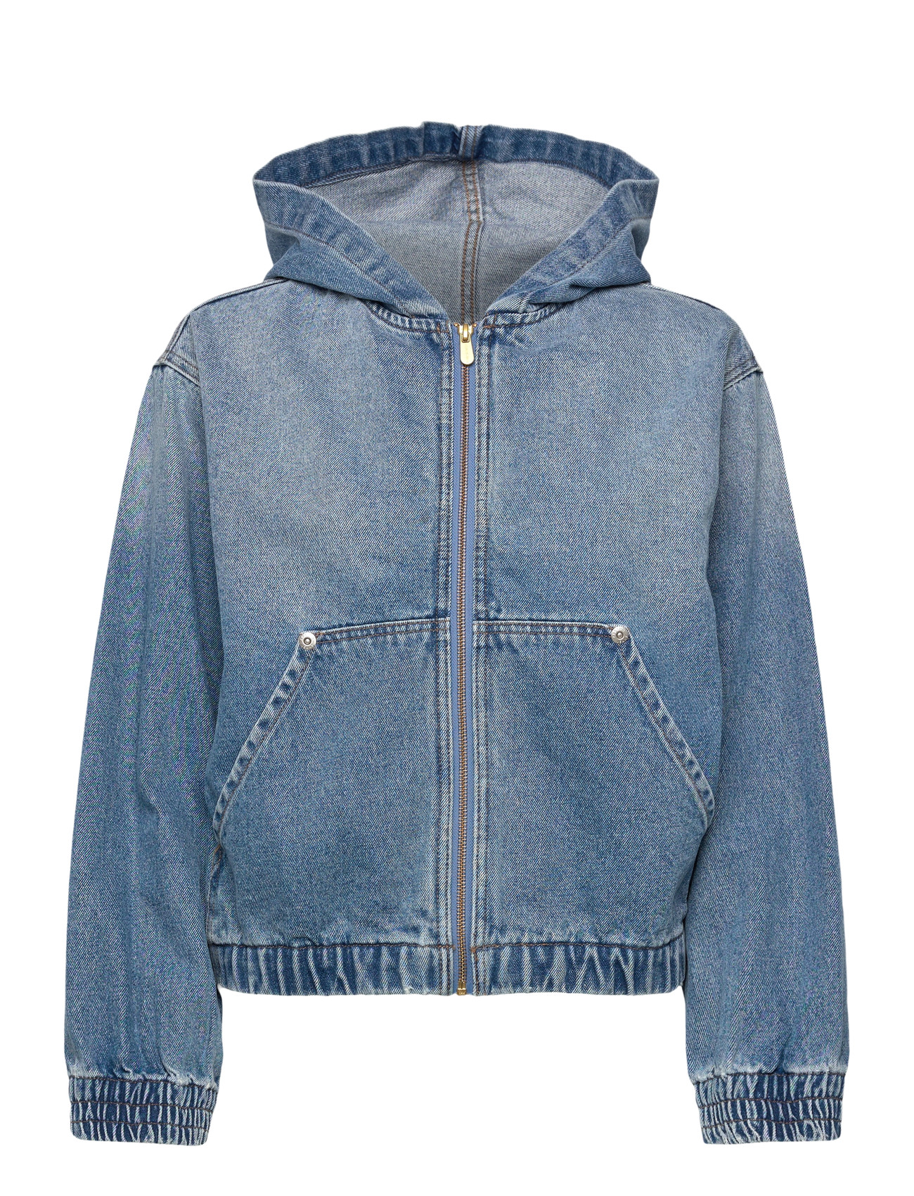 ABRAND Hooded Bomber Jacke Ashtonashton Blau - S - Damen