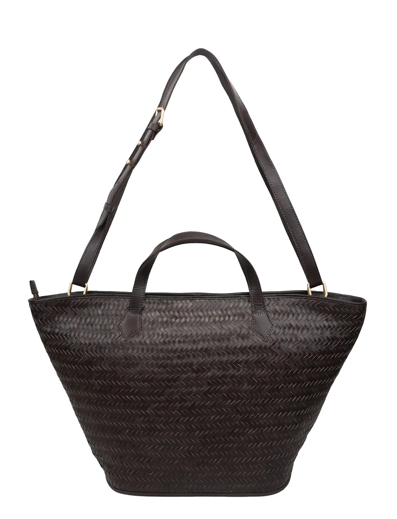 ADAX Lucca Shopper Flora Braun - One Size - Damen