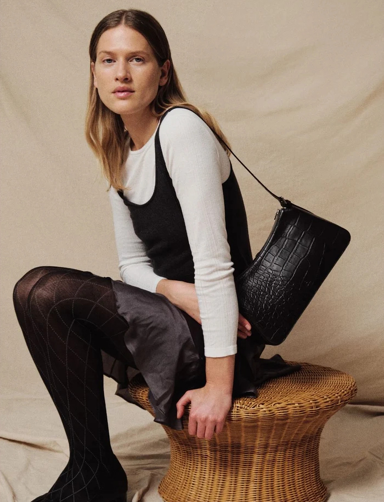 Adax Teramo Shoulder Bag Elin, One Size, Brown, Tasker > Crossbody-Tasker, Dame