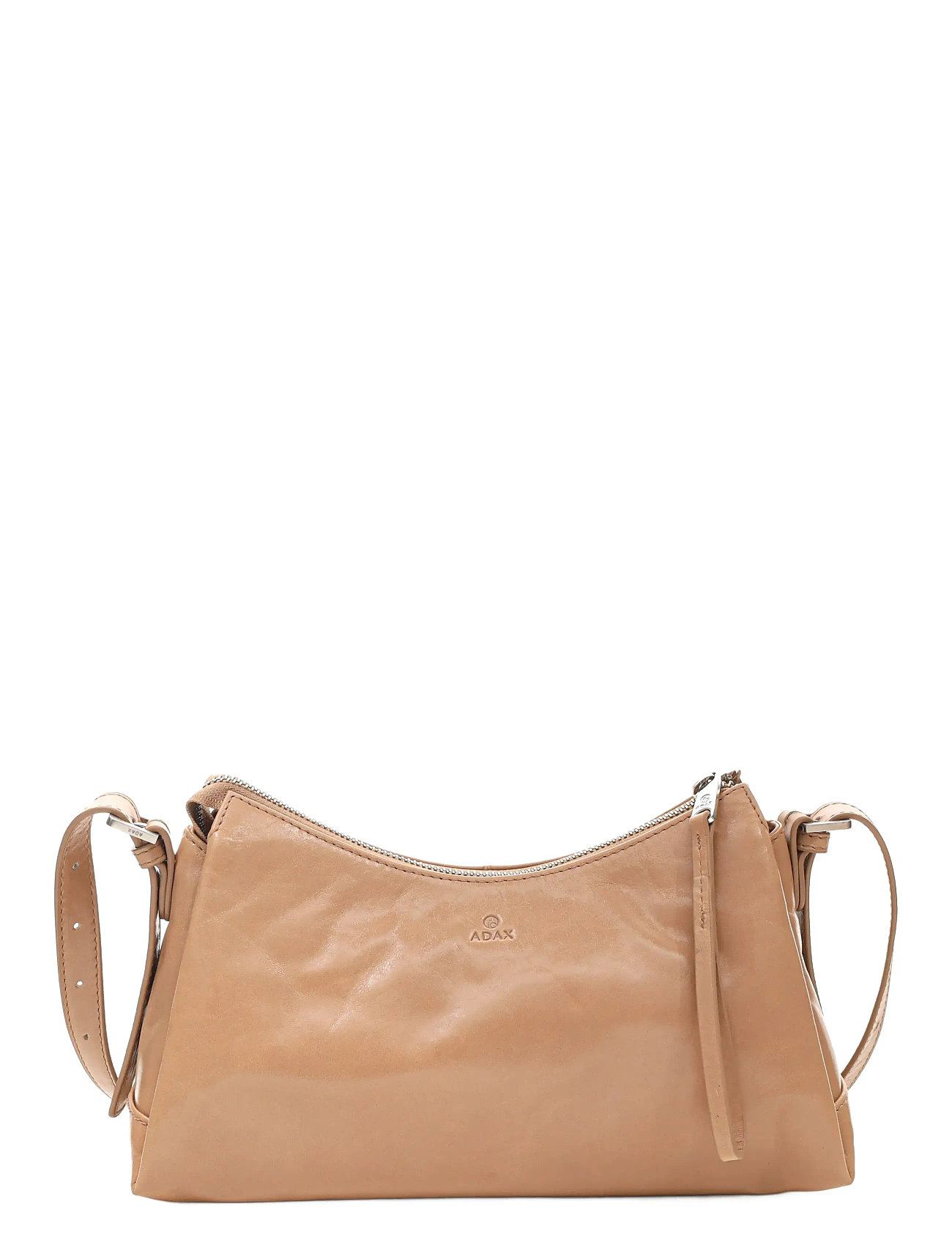 ADAX Milano Schulter Tasche Cecilia Beige - One Size - Damen