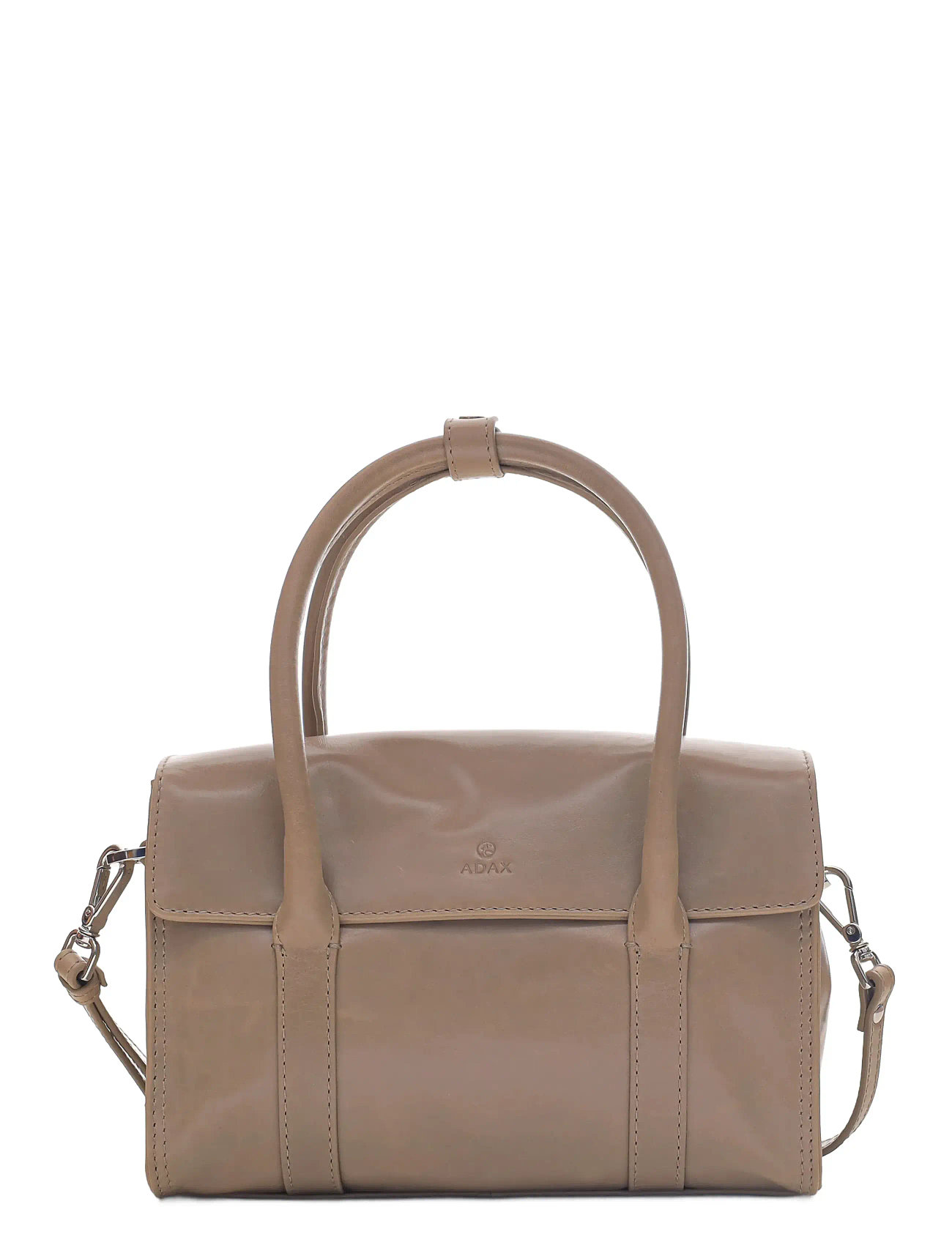 ADAX Milano Schulter Tasche Evelyne Beige - One Size - Damen