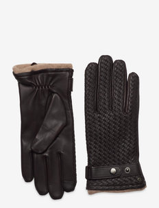 Adax glove Simon - finger gloves - brown