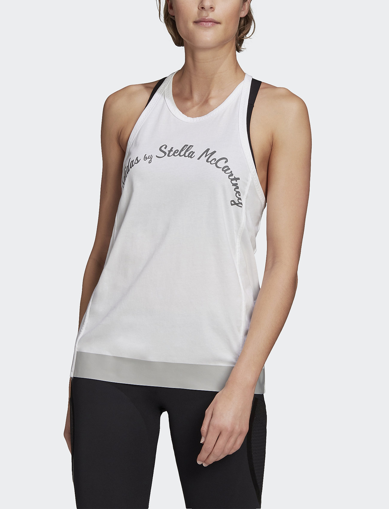 adidas logo tank top