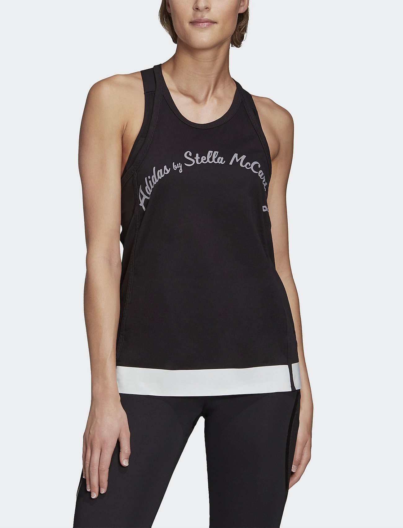 adidas logo tank