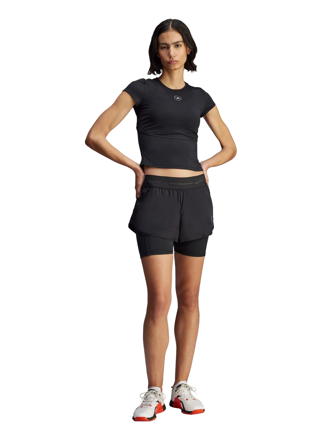 adidas by Stella McCartney Asmc Tpr 2In1S, XS, Black
