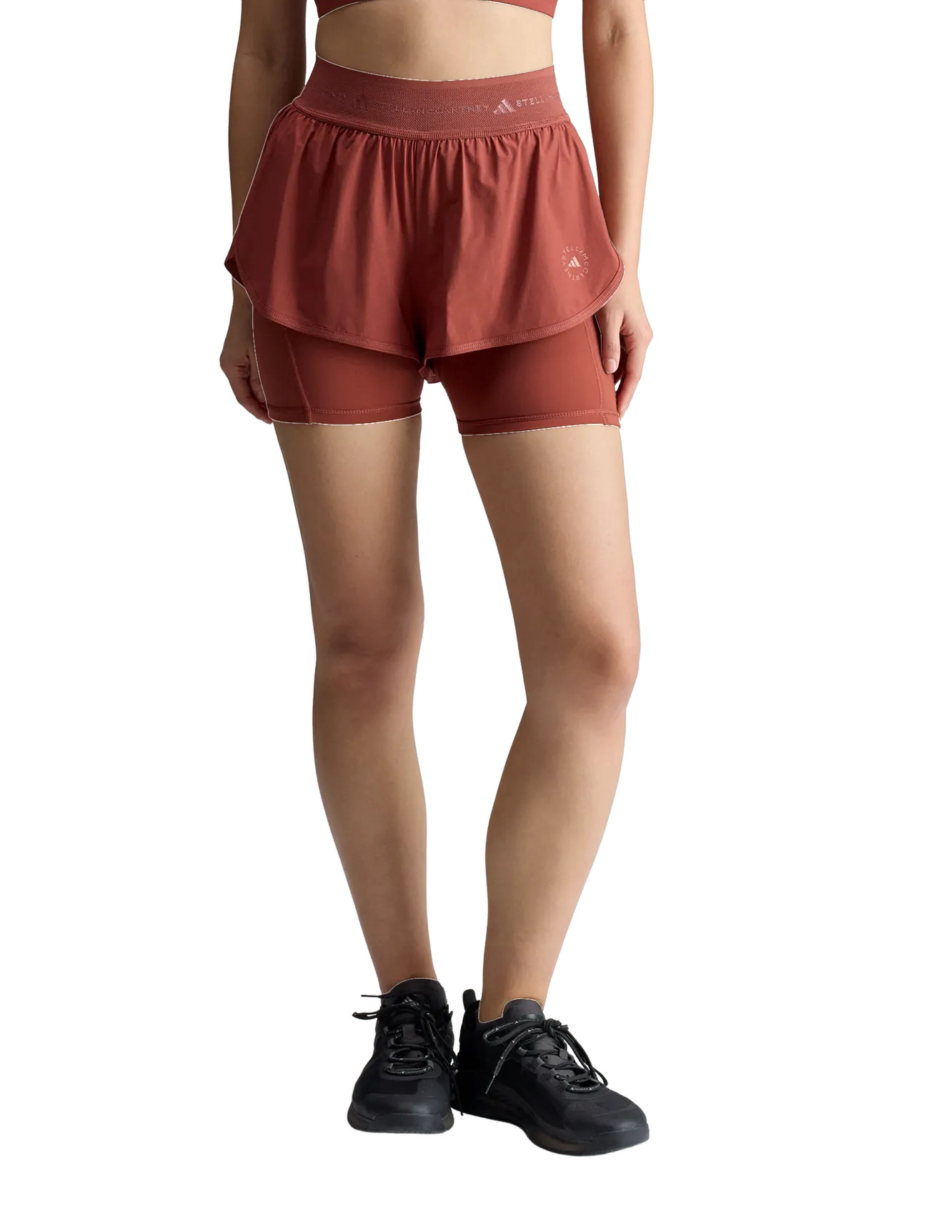adidas by Stella McCartney Asmc Tpr 2In1S, L, Red
