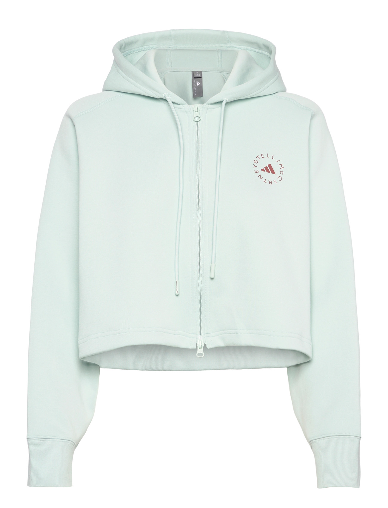 adidas by Stella McCartney Asmc Cro Hoodie, M, Green, Sport Sweatshirts & Hoodies > Sport Hoodies, Dame