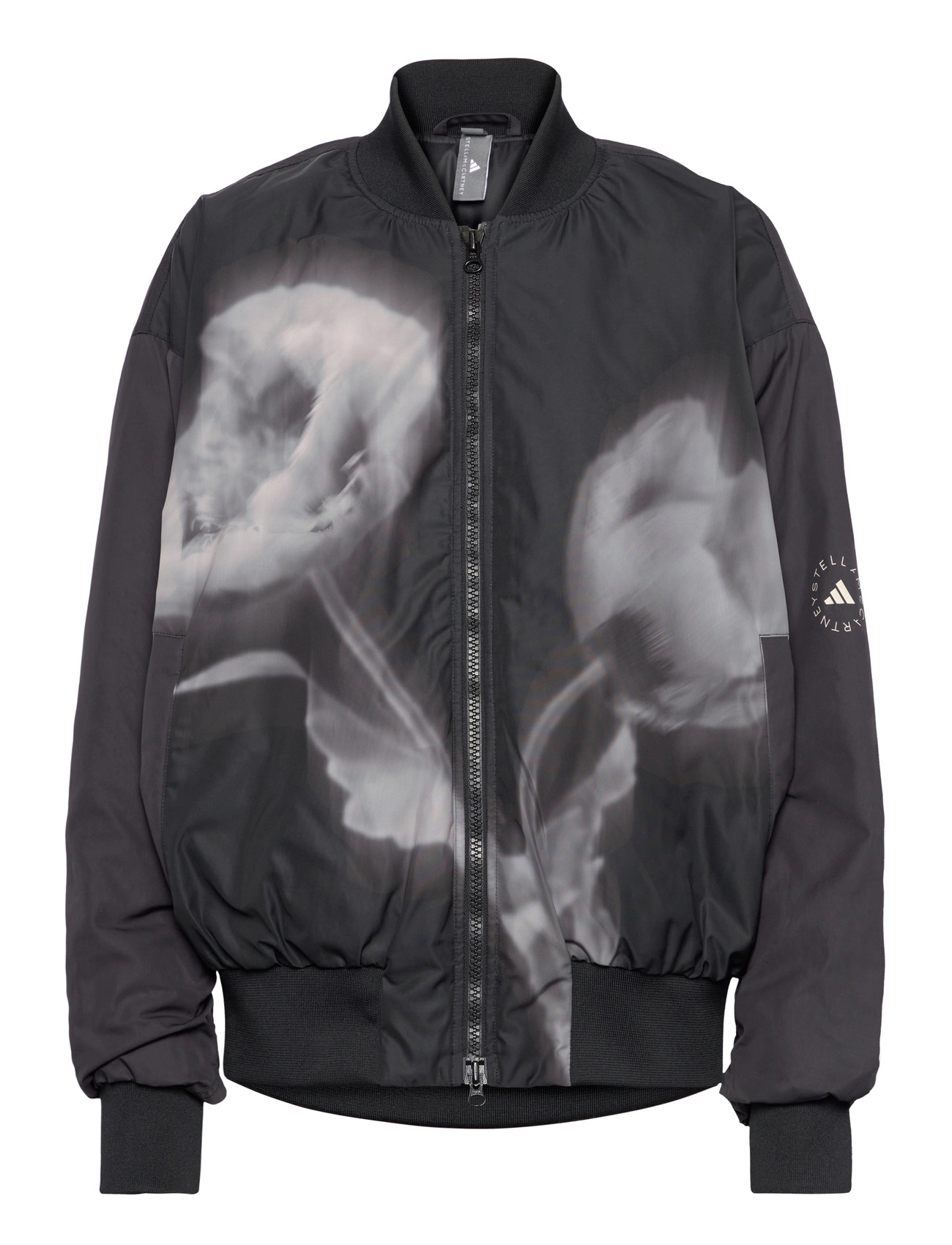 adidas by Stella McCartney Asmc Sw Bomb P, S, Black, Sport Jackets > Sport Casual Jackets, Dame
