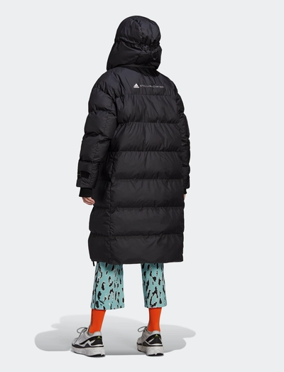 adidas stella mccartney long puffer coat