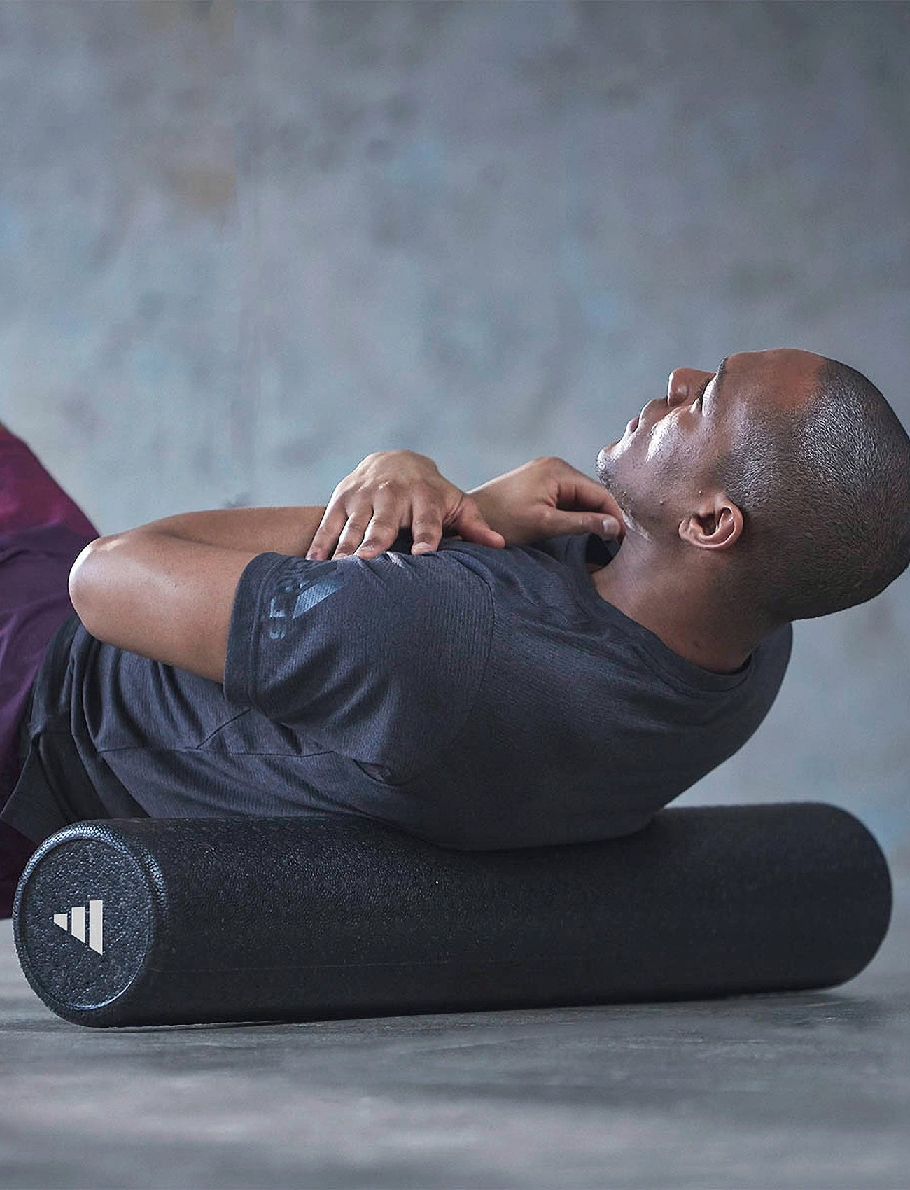 adidas Equipment Epp Foam Roller, One Size, Black, Sport Training Equipment > Sport Foam Rolls & Massage Balls, Herre