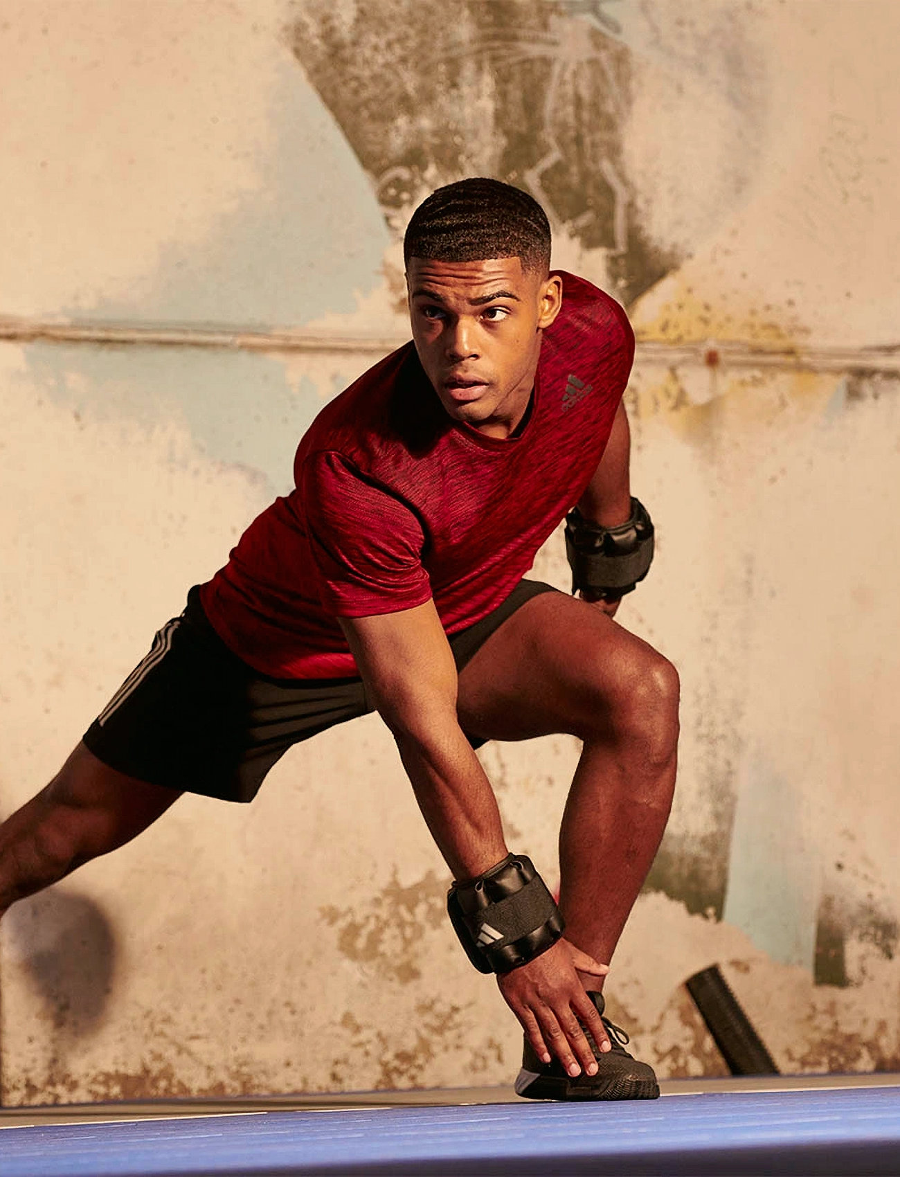 adidas Equipment Perf. Ankle/Wrist Wght 2Kg, 2 KG, Black, Sport Training Equipment > Sport Weights, Herre