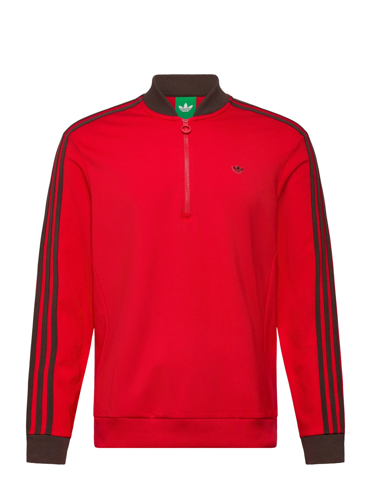 ADIDAS GOLF ORIGINALS F 3 Str 1/4 Zip Rot - S - Herren