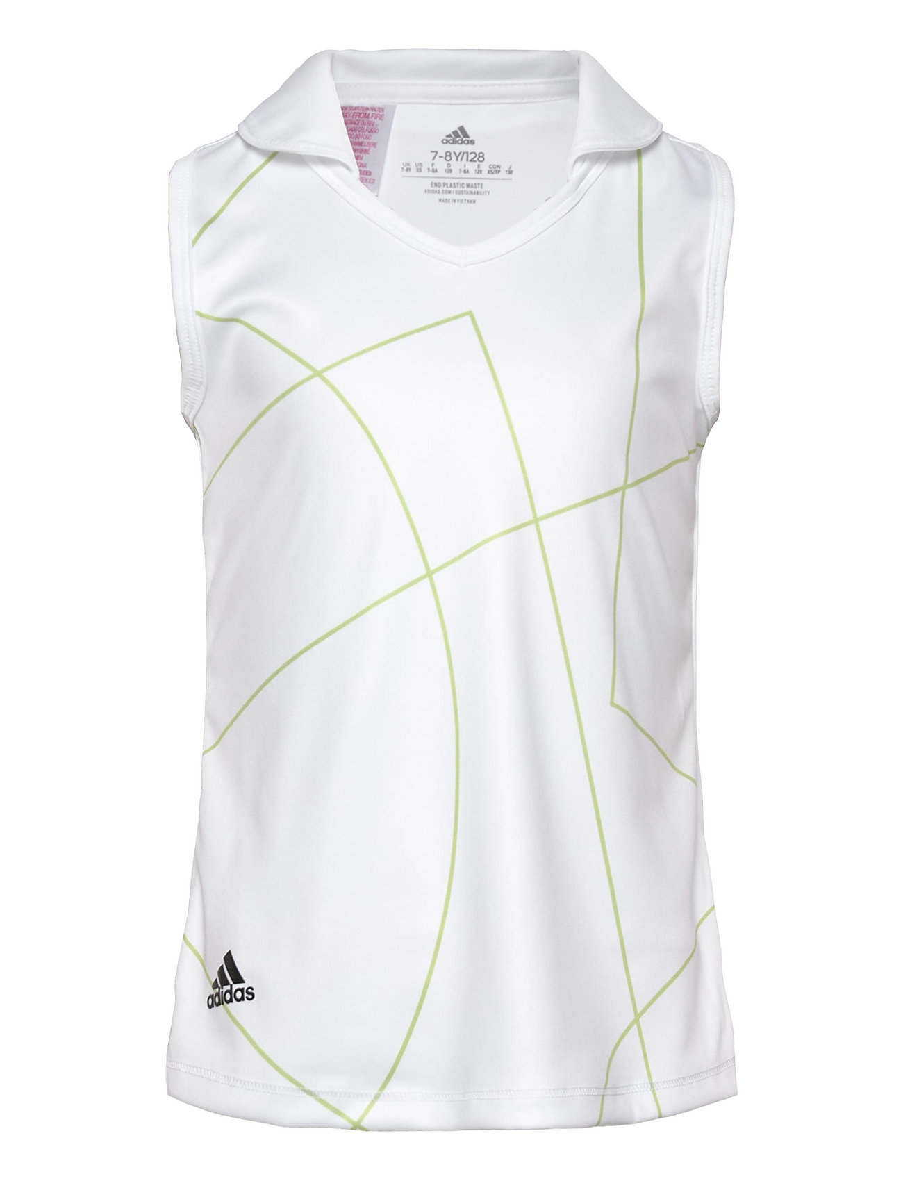 G Slvls Polo Sport T-shirts Sleeveless White Adidas Golf