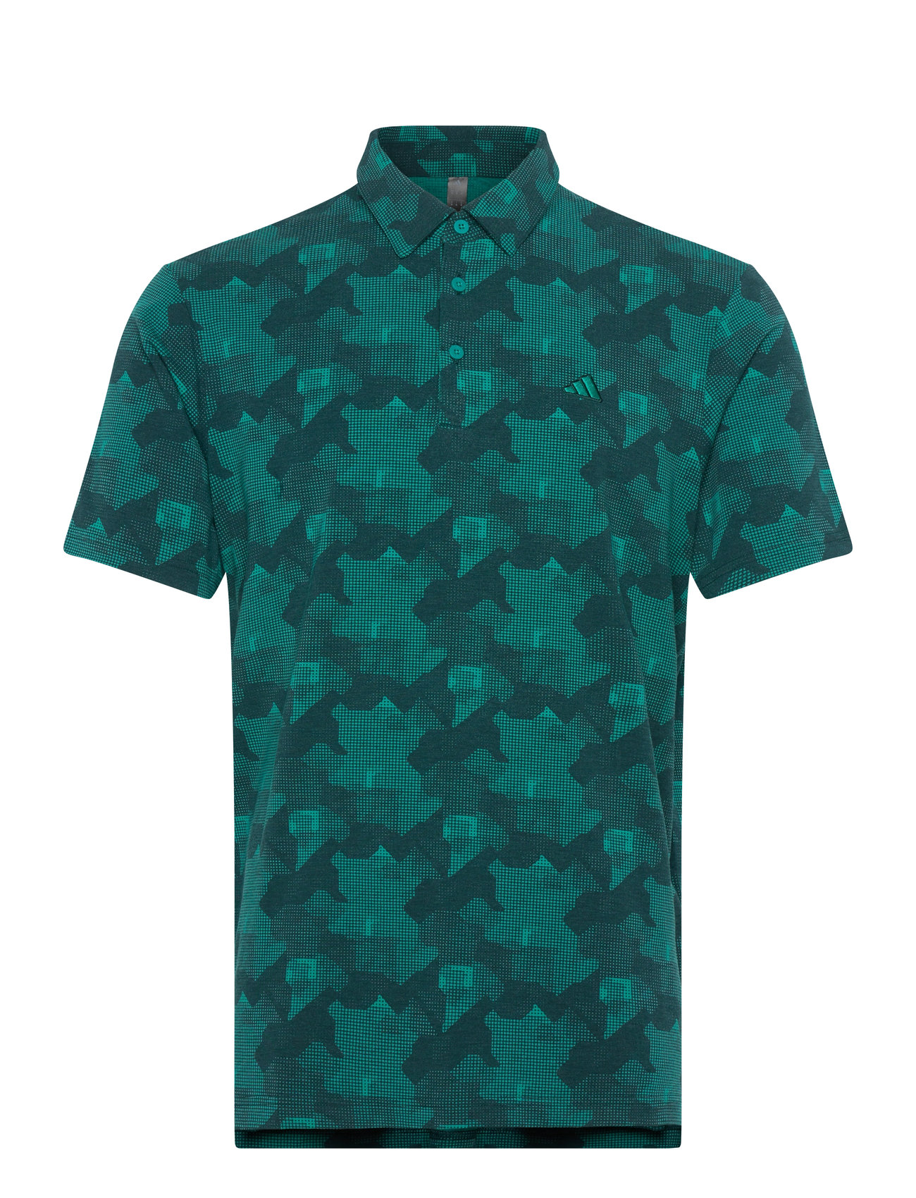 ADIDAS GOLF Go-To Prt Polo Grün - S - Herren