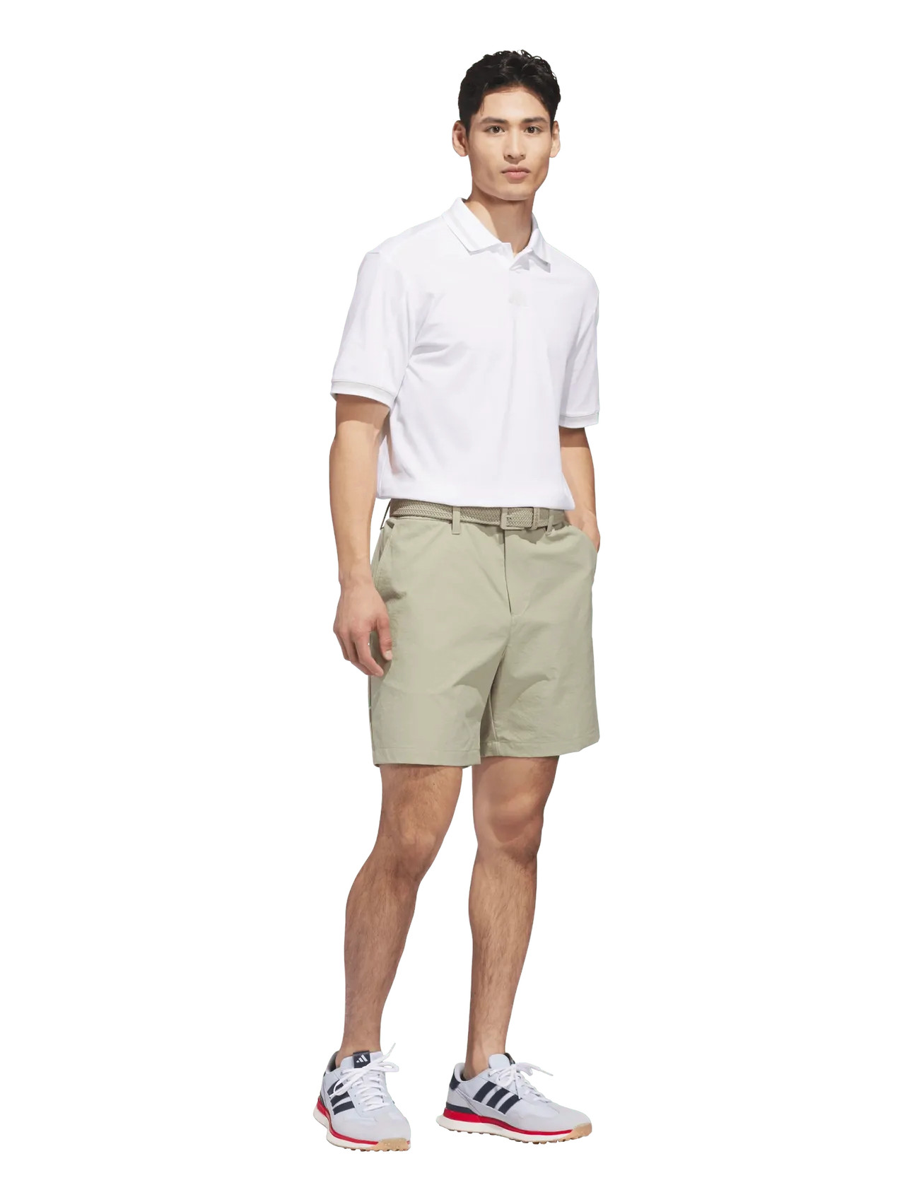 adidas Golf Btc Twst Polo, S, White