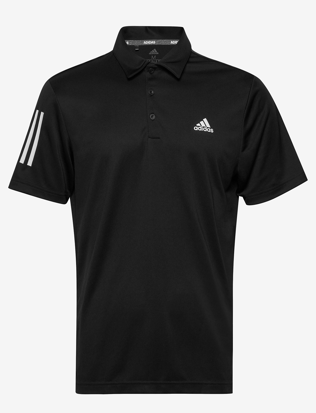 adidas 3 stripe golf shirt