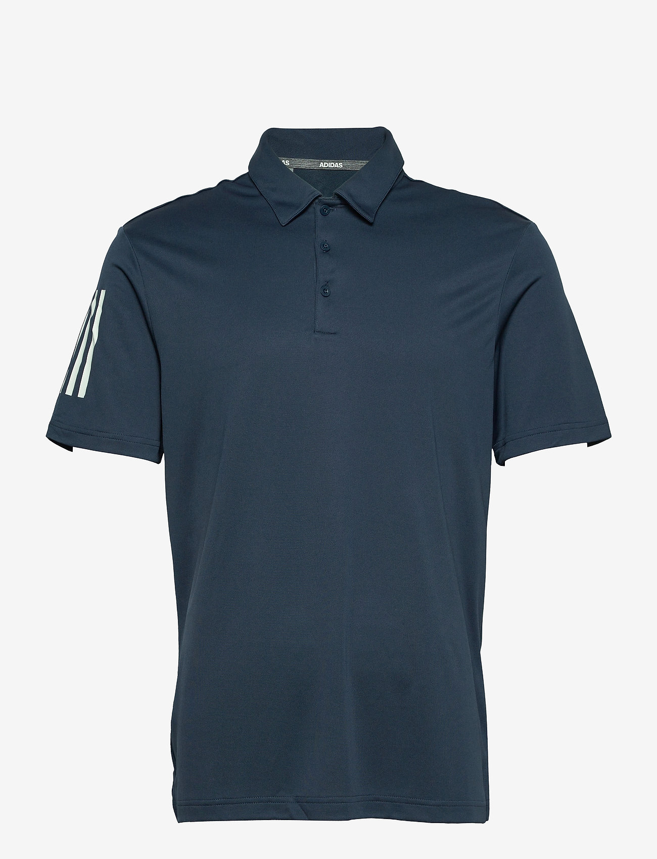 adidas stripe golf shirt