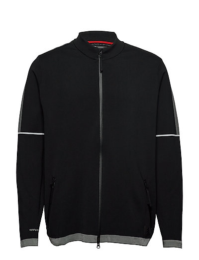 Adicrs Prm Jckt Outerwear Sport Jackets Schwarz ADIDAS GOLF