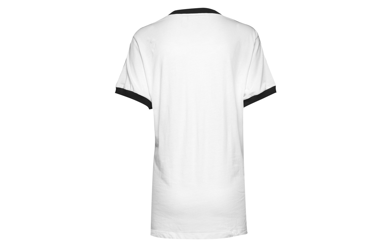 Coton Adidas 100 3 White Stripes Tee Originals wRqAxURO