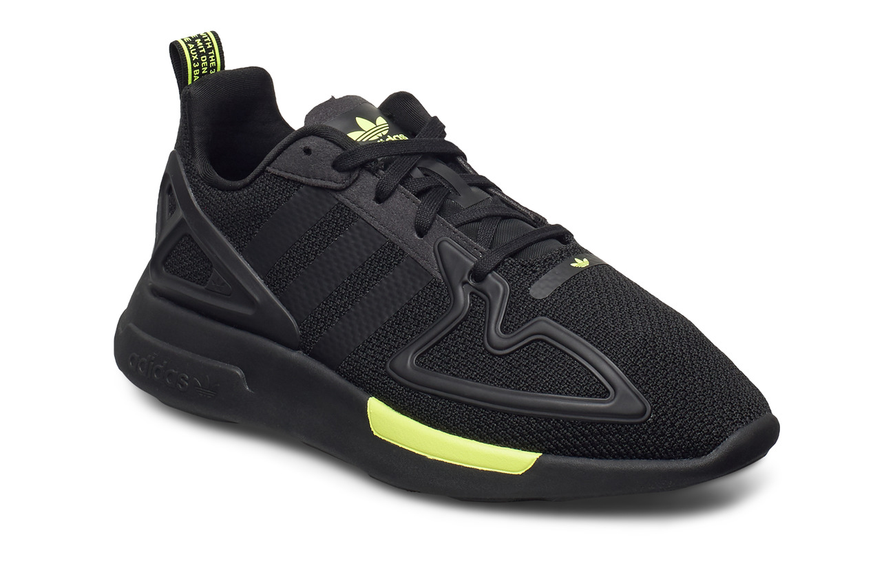 adidas Originals Zx 2k Flux J (Cblack/cblack/syello), (45.47 €) | Large  selection of outlet-styles | Booztlet.com