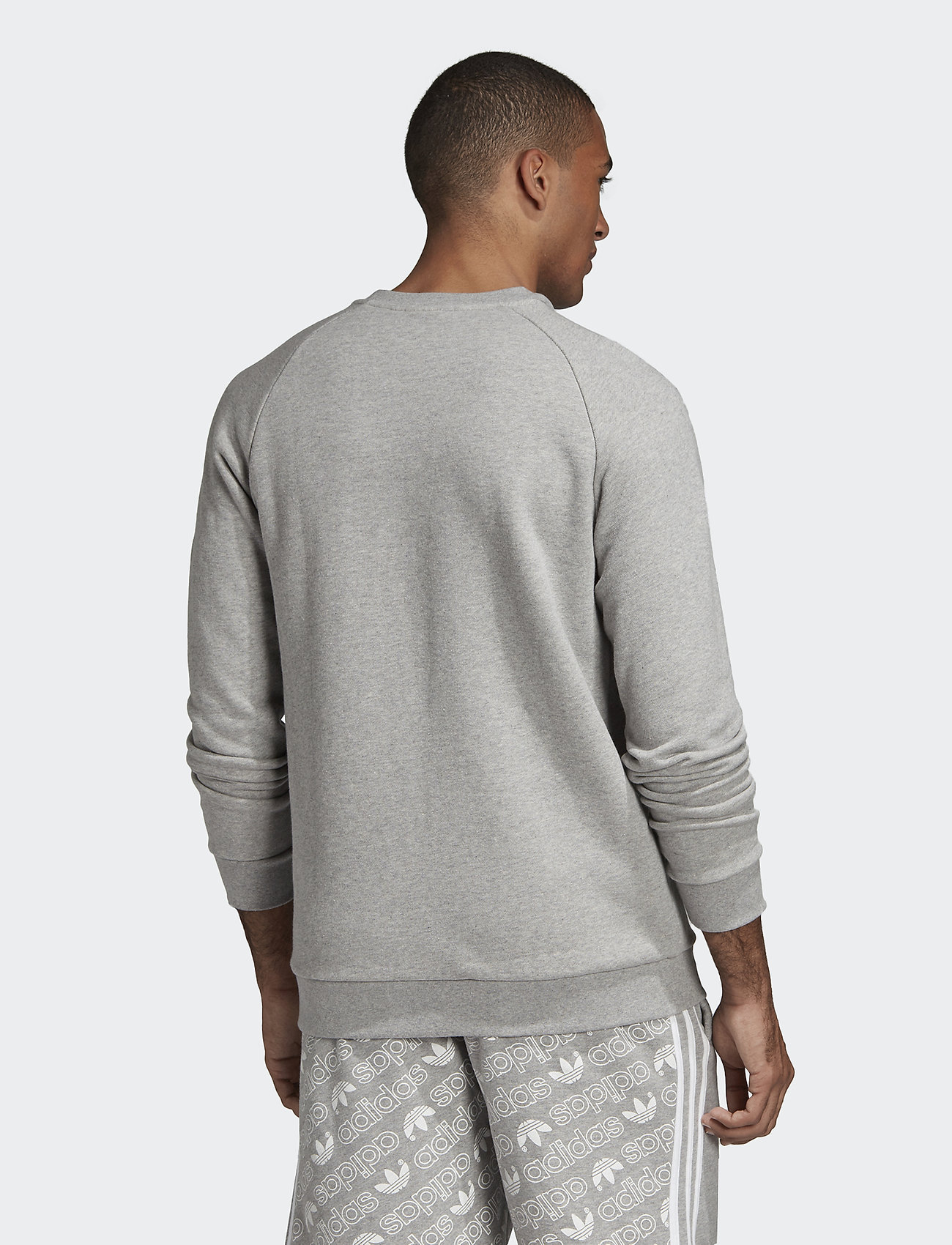 trefoil essentials crewneck sweatshirt