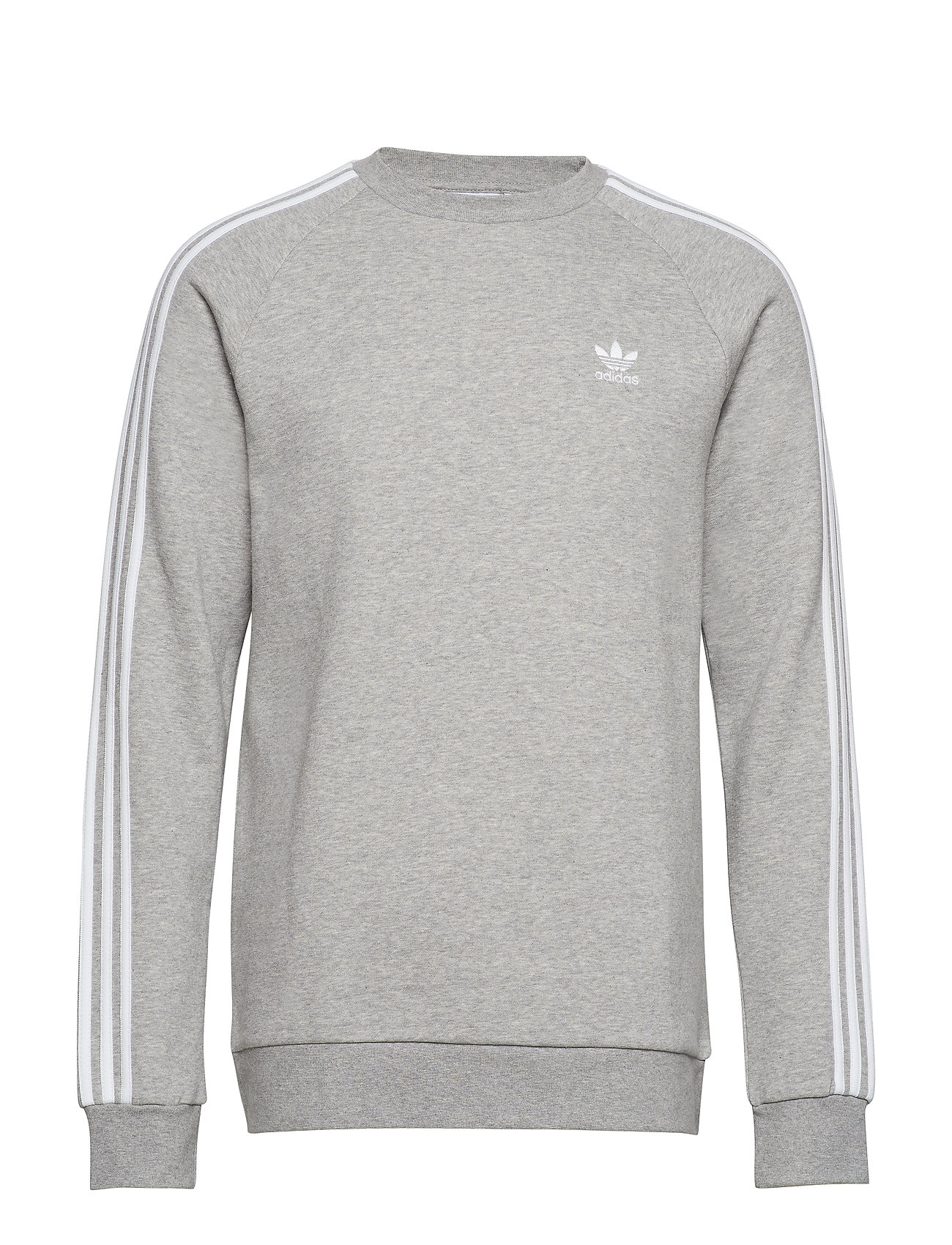 adidas originals 3 stripes crew sweatshirt