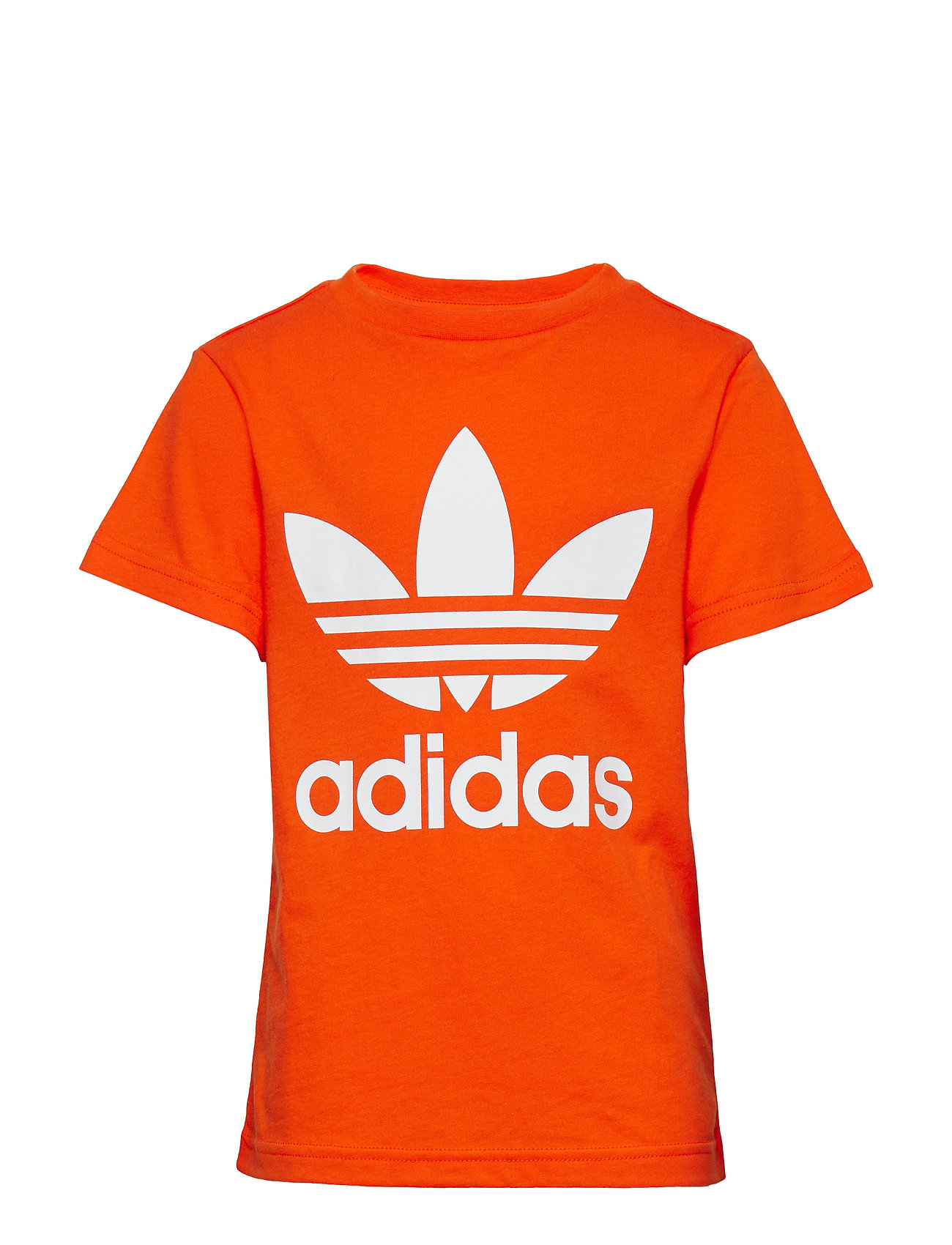 adidas trefoil t shirt orange