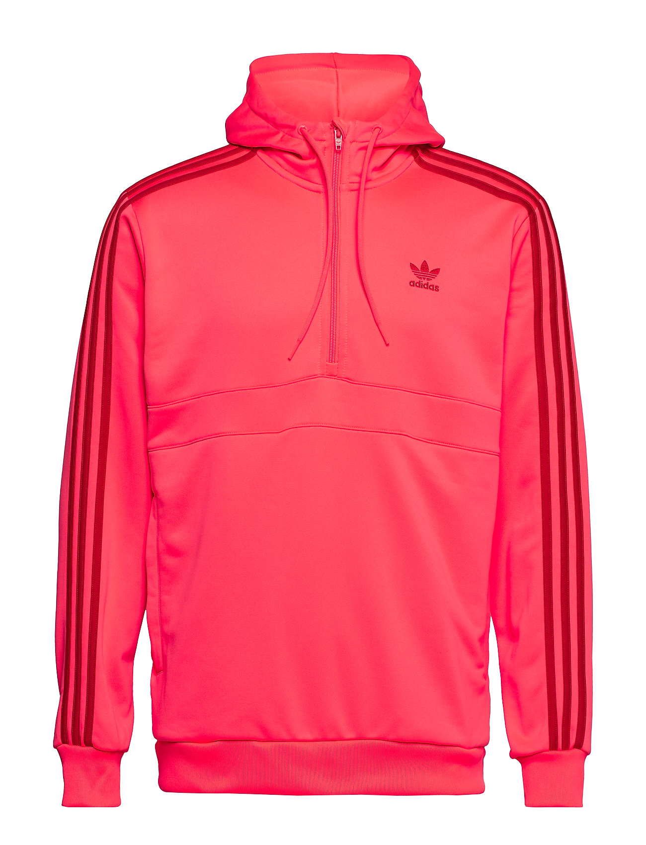 3 Stripes Hz Hoodie Trui Rood Adidas Originals adidas originals kopen in de aanbieding