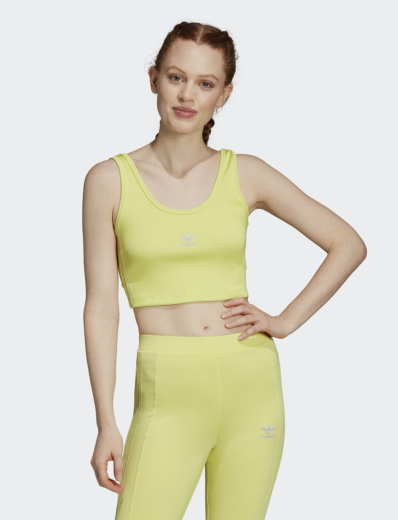 adidas originals cropped tank top