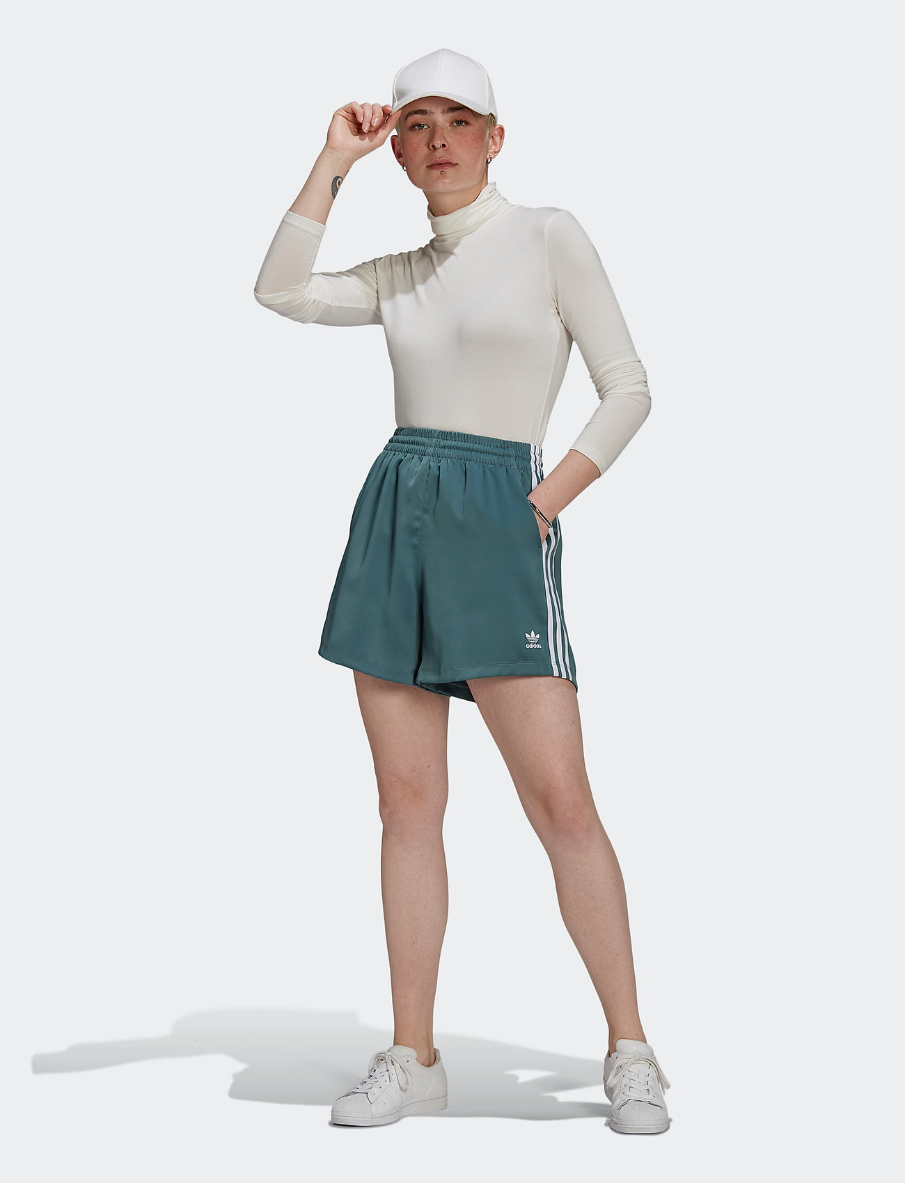 adidas Originals Satin Shorts - Casual shorts | Boozt.com