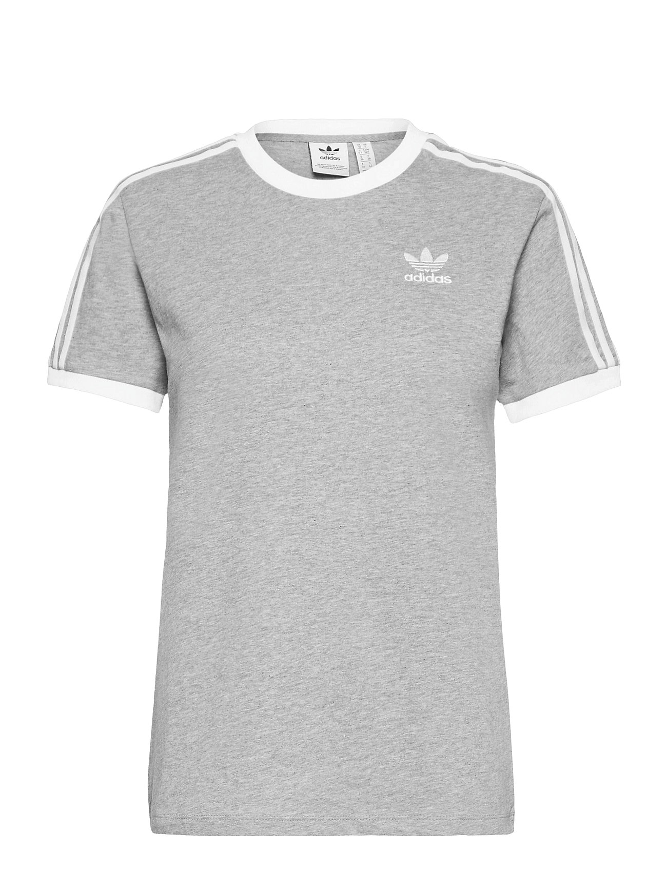 Adicolor Classics 3-Stripes T-Shirt W T-shirts & Tops Short-sleeved Harmaa Adidas Originals, adidas Originals