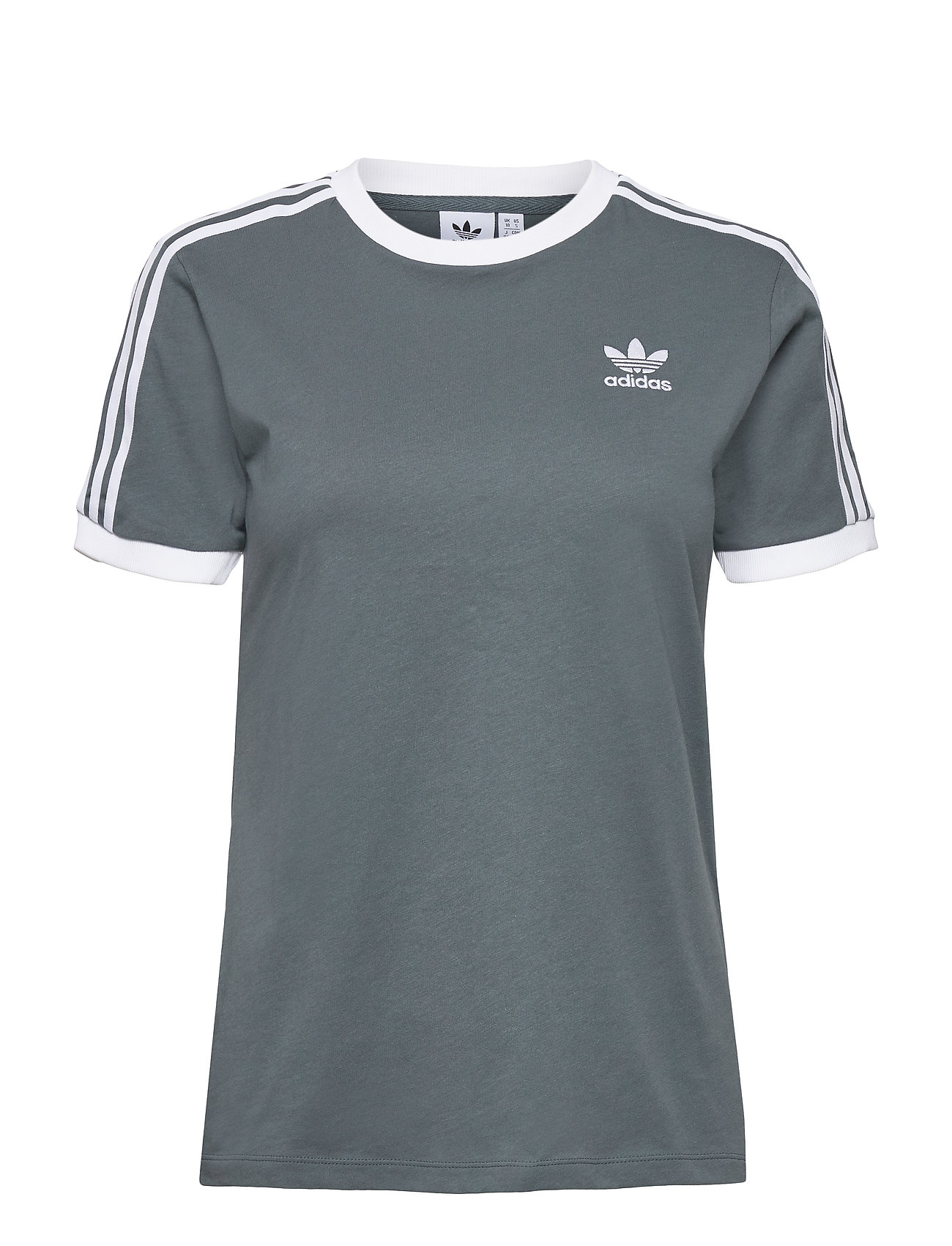 Adicolor Classics 3-Stripes T-Shirt W T-shirts & Tops Short-sleeved Harmaa Adidas Originals, adidas Originals