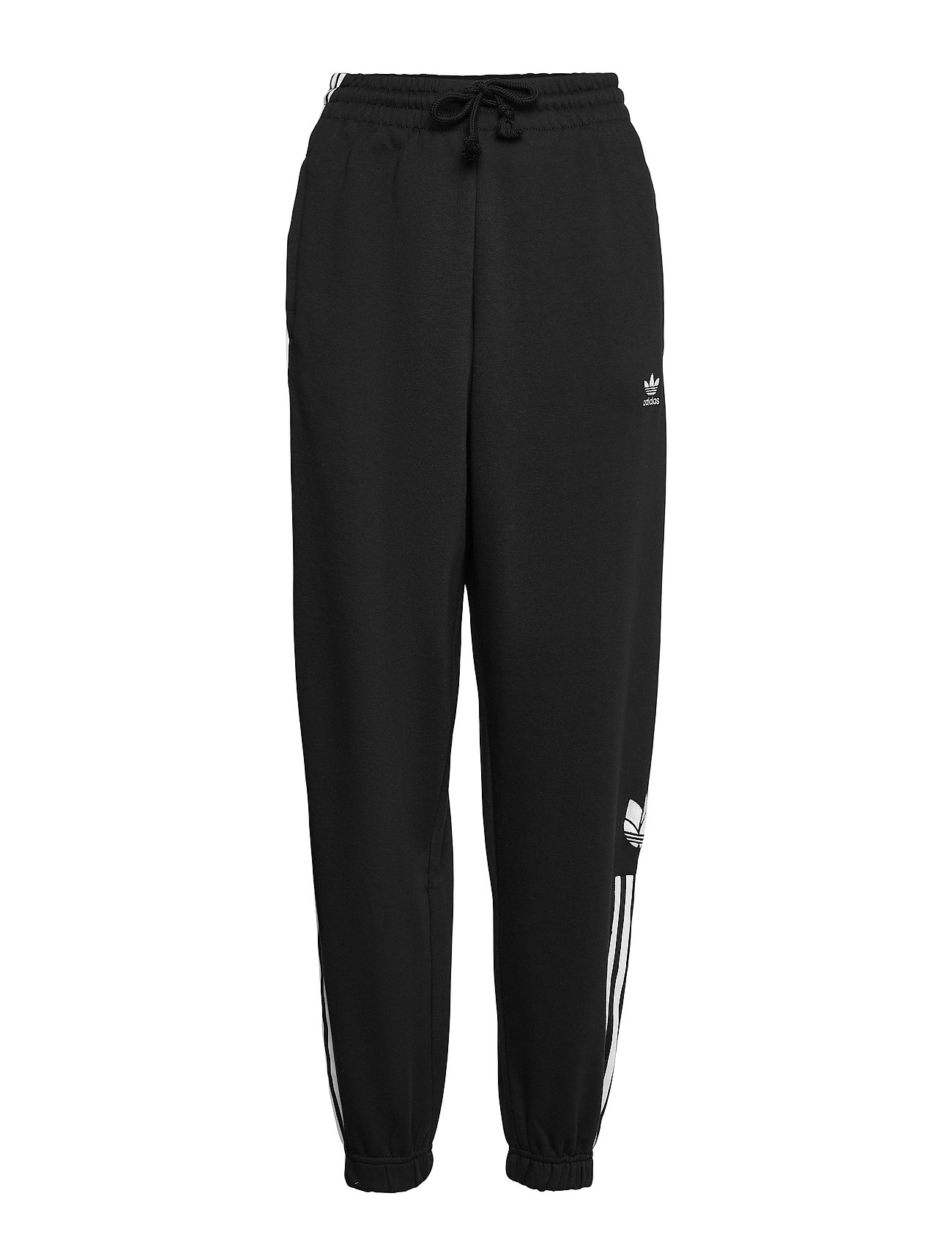 Adicolor 3d Trefoil Fleece Pants W Collegehousut Olohousut Musta Adidas Originals, adidas Originals