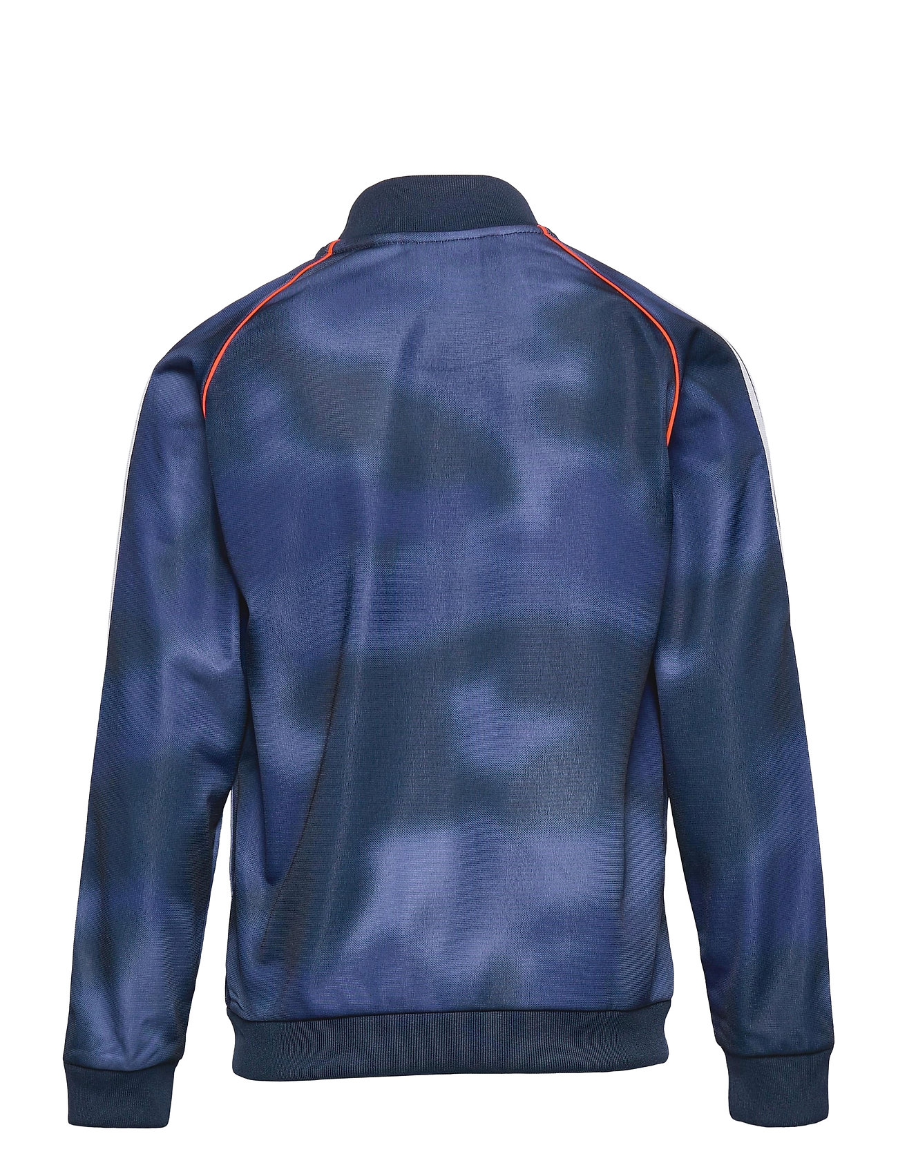 Allover Print Camo Sst Track Jacket Sweatshirt Trøje Blå Adidas Originals