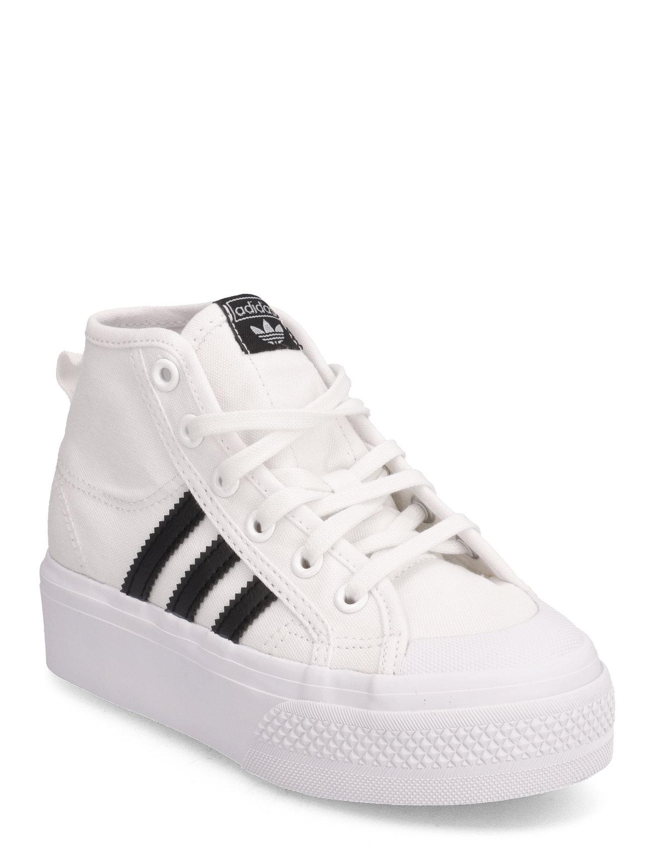 Nizza Platform Mid Shoes Sport Sneakers High-top Sneakers White Adidas Originals