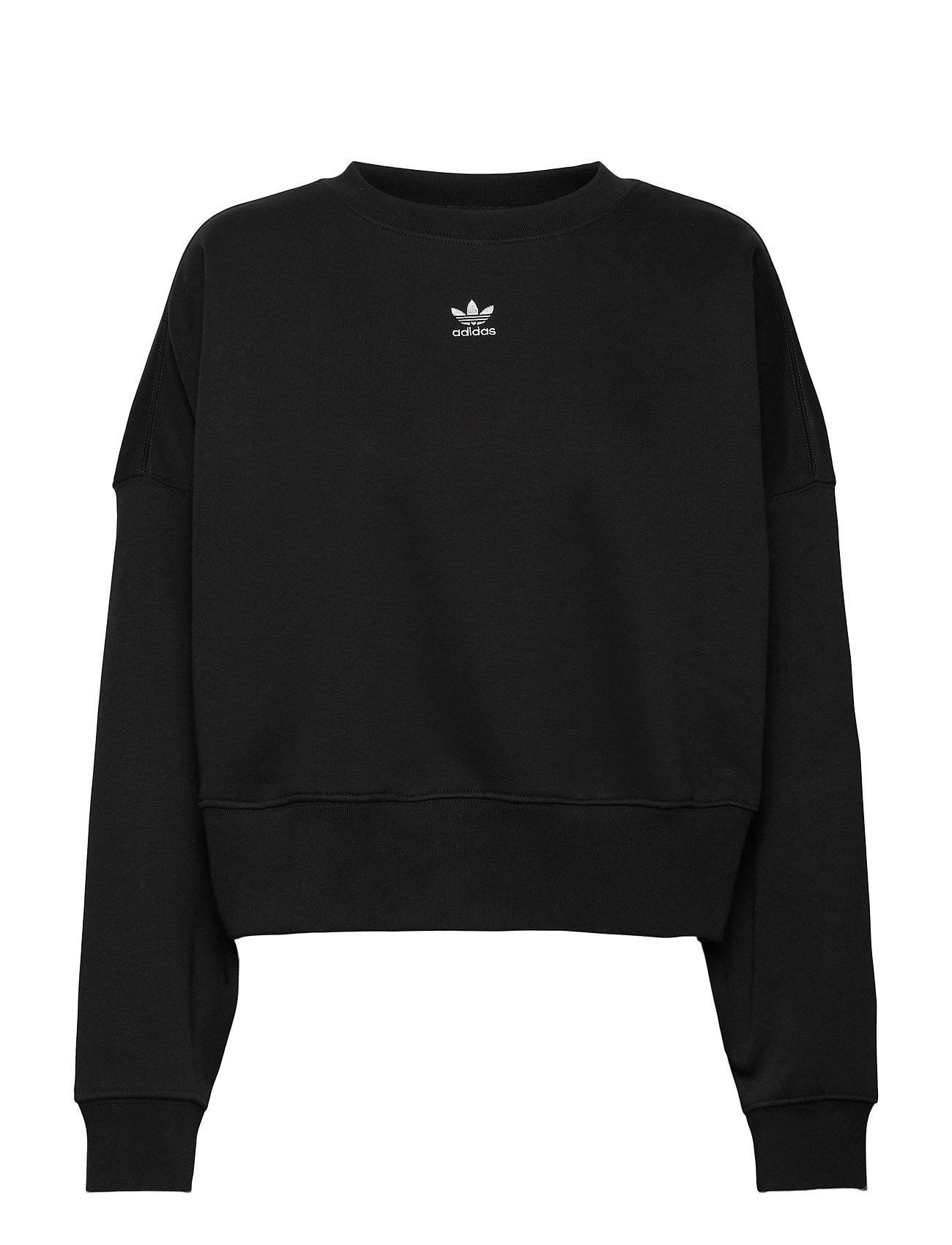 Adicolor Essentials Fleece Sweatshirt W Svetari Collegepaita Musta Adidas Originals, adidas Originals